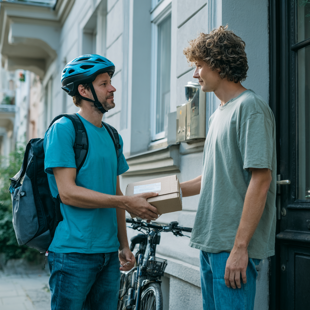 Lieferung in 60–90 Minuten